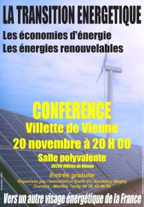 Conférence sur la transition énergétique