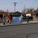 chaine humain 11 mars 2012 - feyzin - sdn bugey